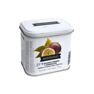 Nº18 lata té blanco con papaya y maracuyá 70g
