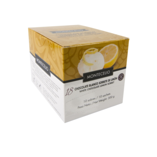 Chocolate blanco sorbete de limón - Montecelio