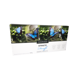 Cápsulas de Café Sabor Descafeinado 80 unidades - Montecelio Stracto
